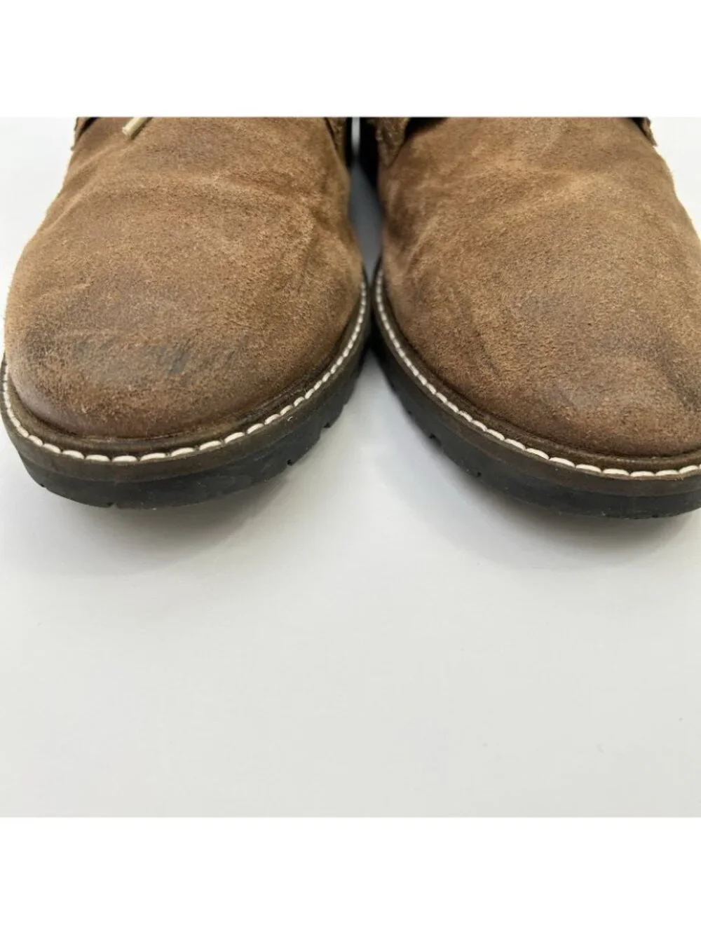 Cole Haan Grand OS Mens Size 10.5 Chukka Brown Leather Boots Lace Up Shoes